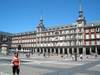 Plaza mayor en Madrid