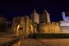 Carcassonne de noche