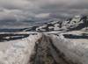 Carretera F hacia el Askja nevada