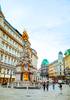 Columna de la peste en la calle Graben de Viena
