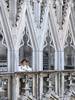 Como visitar la catedral de Milan balcon