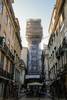 Elevador de Santa Justa en Obras