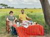 Comiendo en el viaje de Tanzania de 7 días