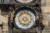 Esfera inferior del reloj astronomico de Praga