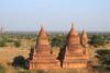 Extension enorme de templos en Bagan