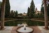 Fuente en los palacios nazaries de Granada