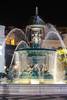 Fuente en la Plaza Rossio Lisboa