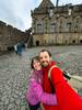 Henar y Aitor en el castillo de Stirling