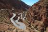 La famosa carretera del Atlas Marroqui