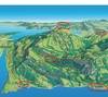 Mapa Monte Rigi en verano