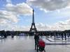 Vistas a la Torre Eiffel desde Trocadero