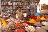 Mercado especias en Rissani