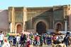 Plaza el-hedim en Meknes abarrotada