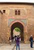 Puerta de la herradura en la Alhambra