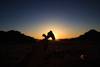 Que ver en Jordania Puesta de Sol en Wadi Rum