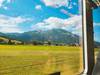 Vistas desde el tren panoramico en Suiza