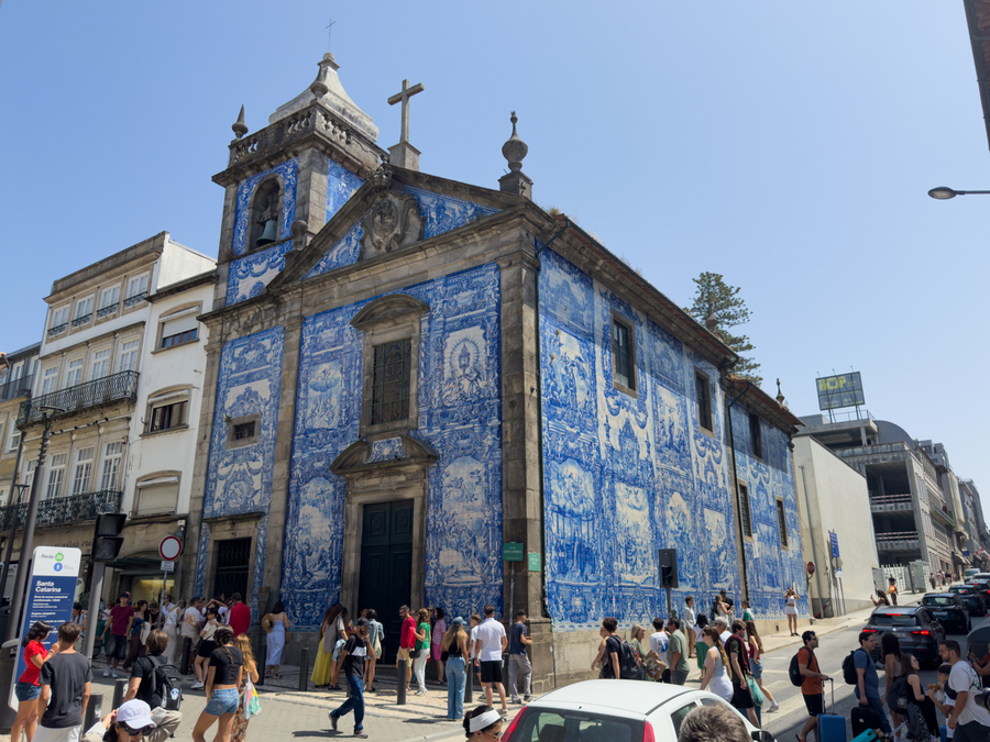 Capela das Almas, una de las mejores iglesias de la ciudad de Oporto