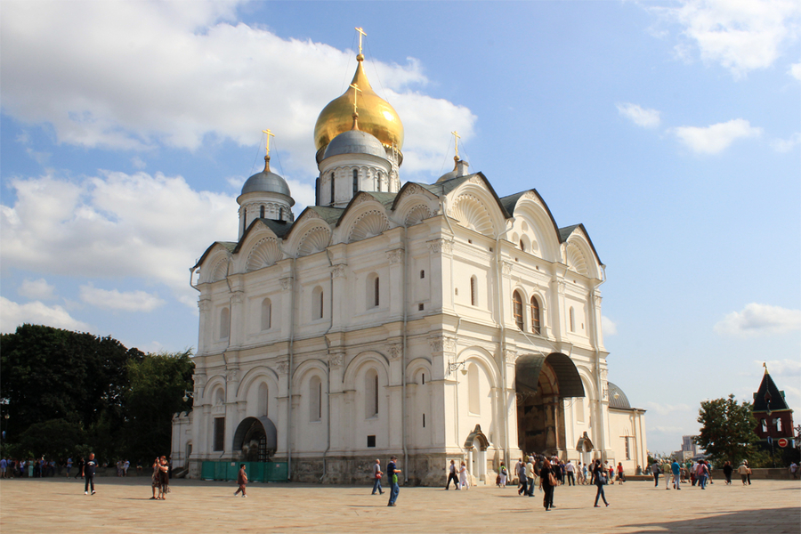 Catedral del Arcangel - Kremlin de Moscu Catedral del Arcangel - Kremlin de Moscu