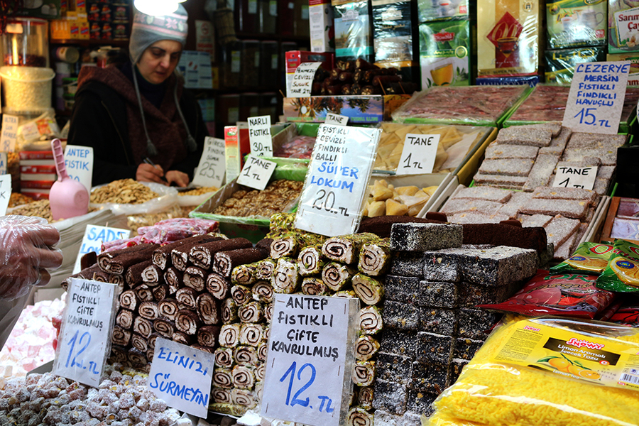 Dulces bazar de las especias