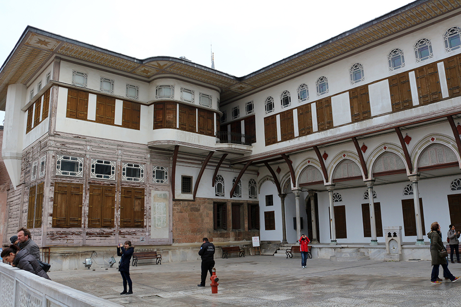 Edificios del palacio Topkapi