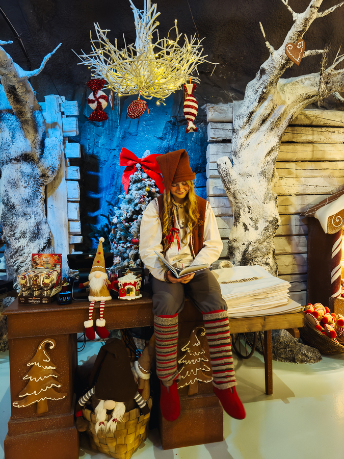 Donde ver a Papa Noel Santa Park y sus elfos
