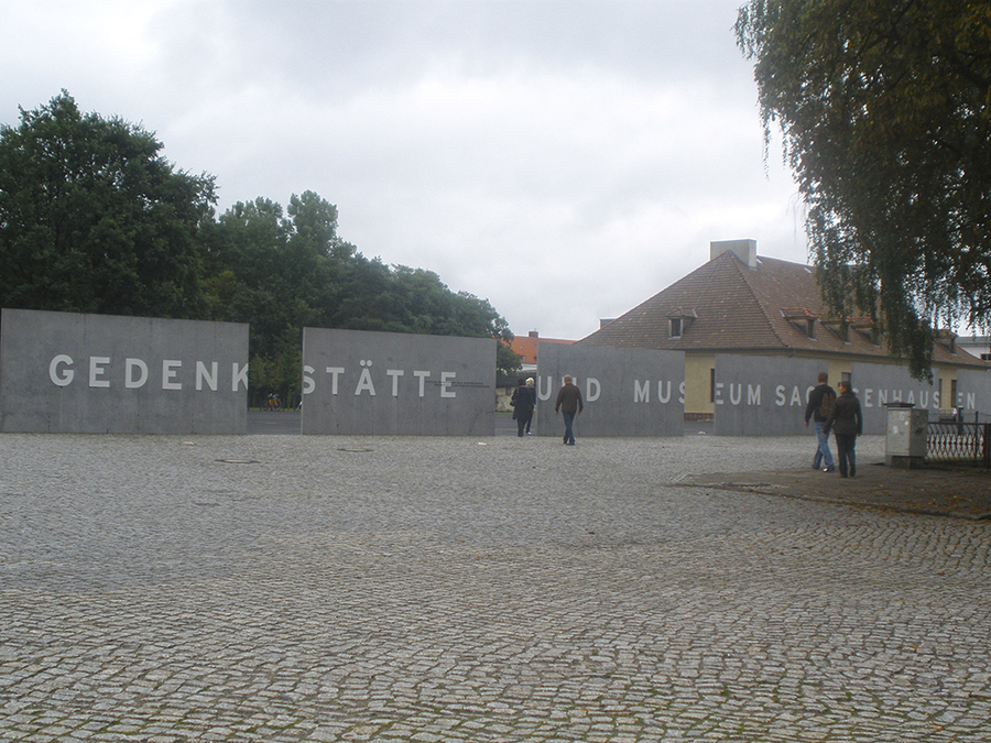 Entrada a Sachsenhausen Entrada a Sachsenhausen