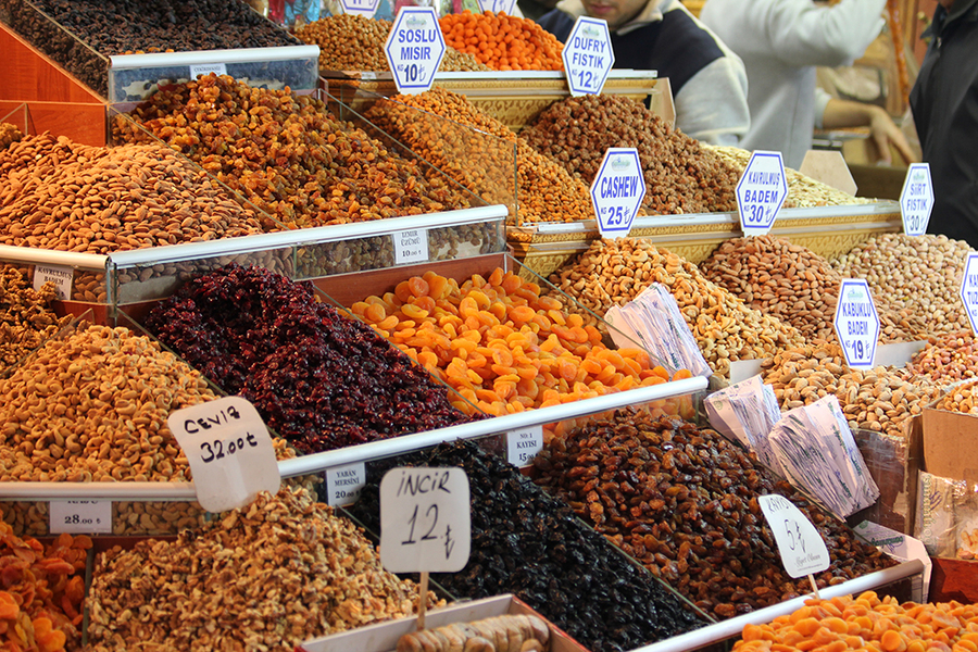Frutos secos Estambul