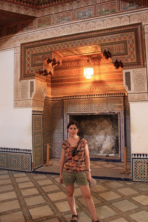 Fuego a tierra en el palacio Bahia - Marrakech Fuego a tierra en el palacio Bahia - Marrakech
