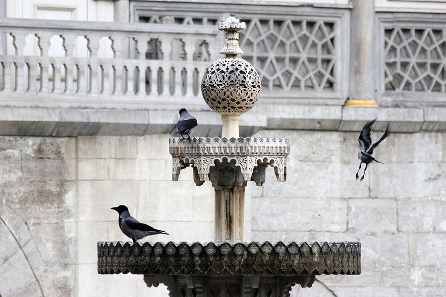 Fuente en el palacio Topkapi
