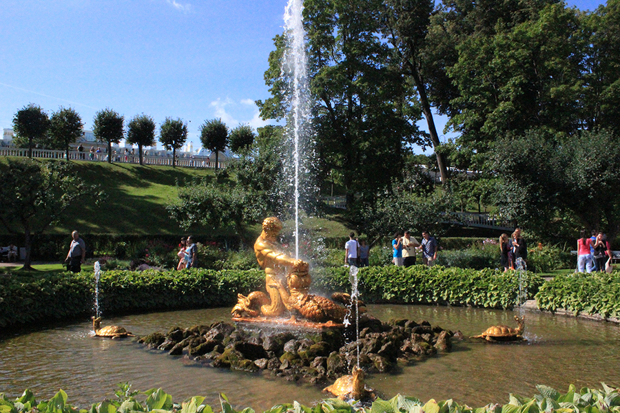 Fuente Peterhof Fuente Peterhof