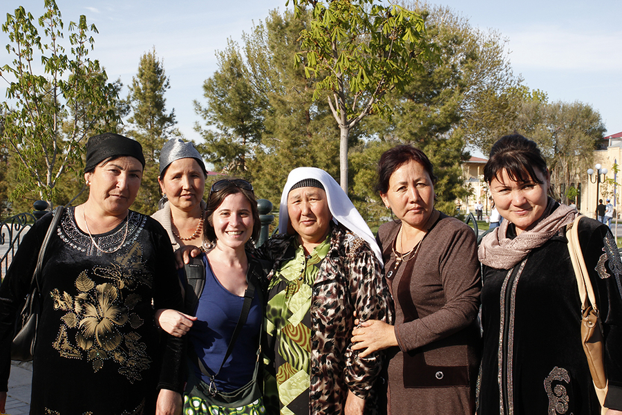 Henar y sus amigas uzbekas Henar y sus amigas uzbekas