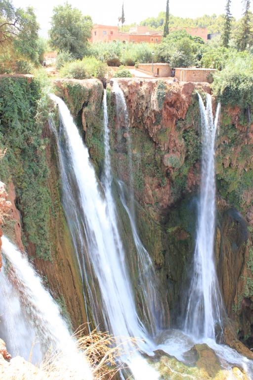 Cascadas de Ouzoud desde lo alto - Marruecos Cascadas de Ouzoud desde lo alto - Marruecos