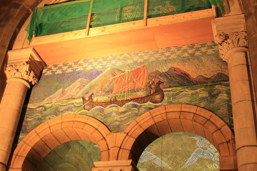 Mosaico de Saint Patrick - Catedral de Santa Ana