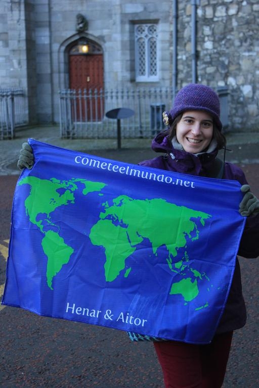 Bandera Comete el Mundo Bandera Comete el Mundo