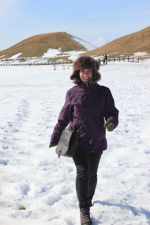 Henar corriendo por la Gamla Uppsala Henar corriendo por la Gamla Uppsala