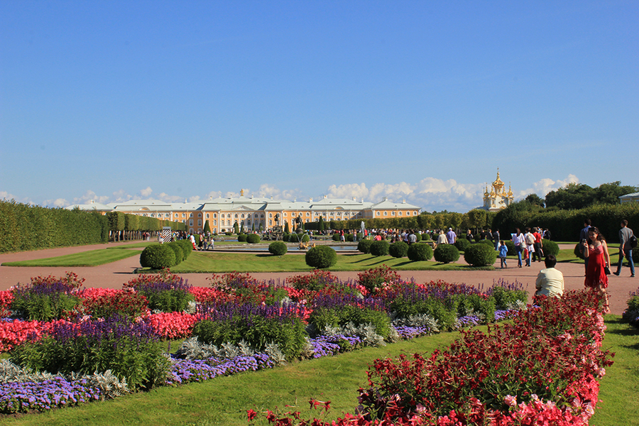 Jardines altos Peterhof Jardines altos Peterhof