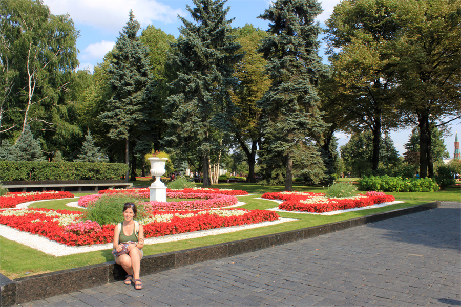 Jardines del Kremlin de Moscu Jardines del Kremlin de Moscu