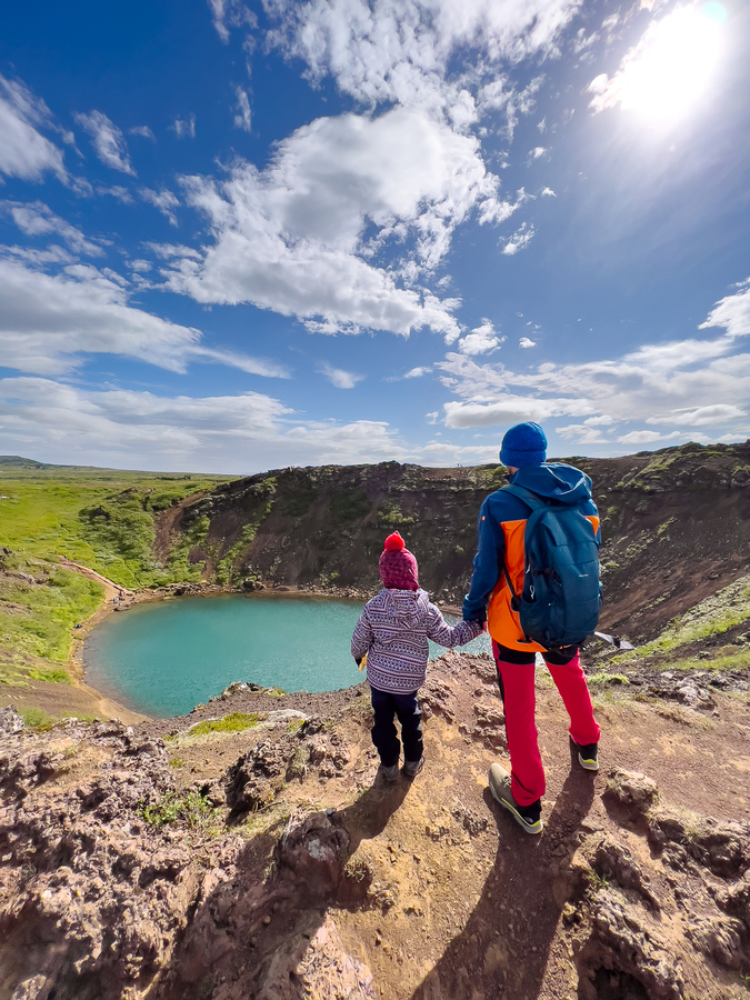Volcan Kerid cerca del Circulo Dorado de Islandia