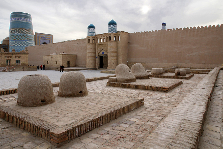 Khiva al atardecer Khiva al atardecer