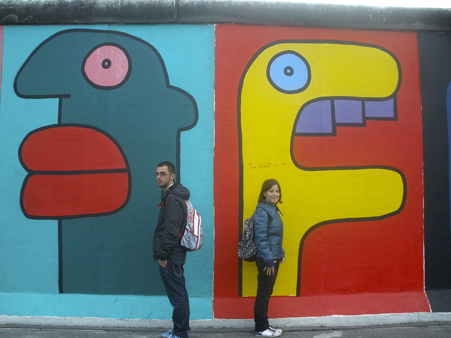 Dos bandos del muro Dos bandos del muro