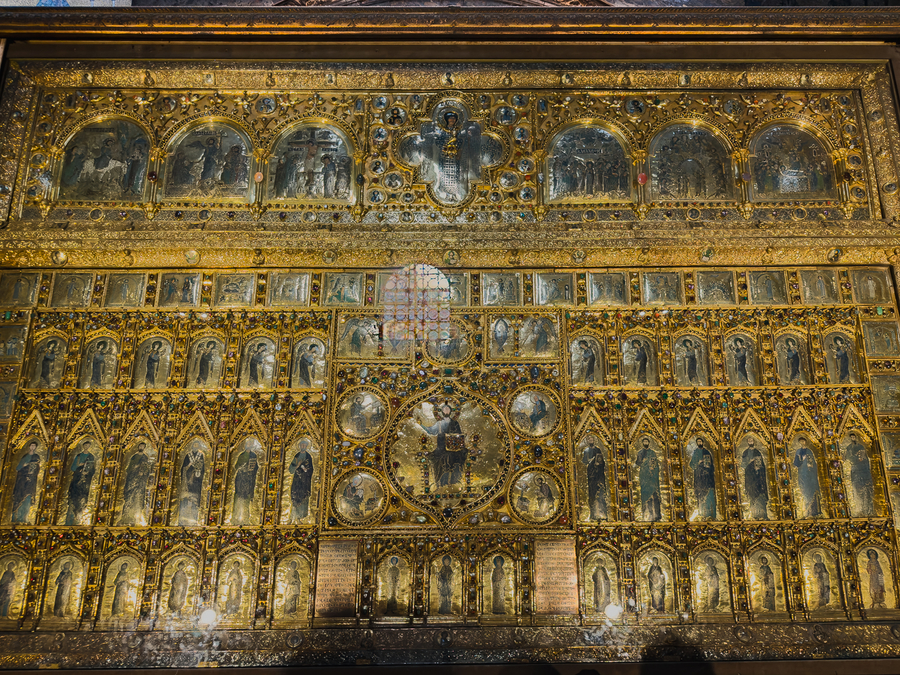Ver la Pala d'Oro en la Basílica de San Marcos