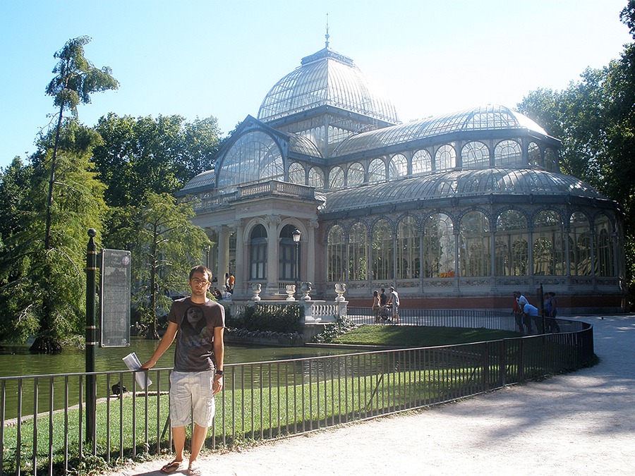 Palacio de Cristal en el Retiro de Madrid Palacio de Cristal en el Retiro de Madrid