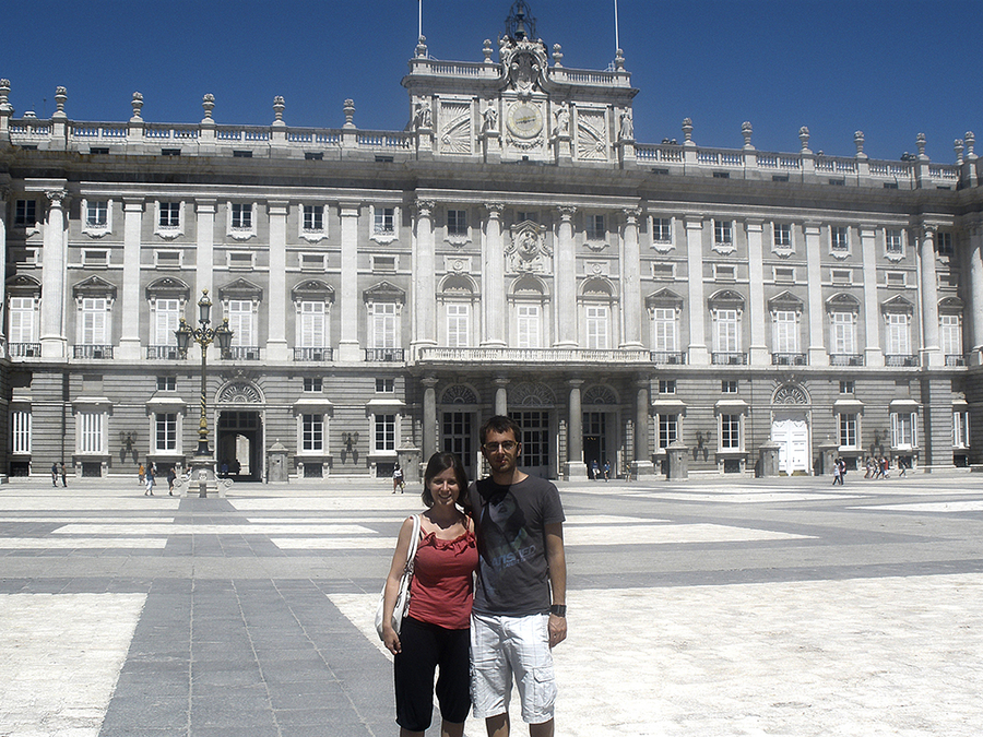 Palacio de Oriente en Madrid Palacio de Oriente en Madrid