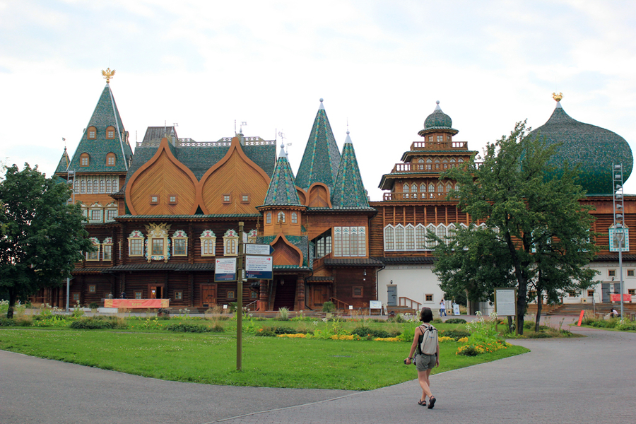 Palacio de madera del zar en Kolomenskoye Palacio de madera del zar en Kolomenskoye