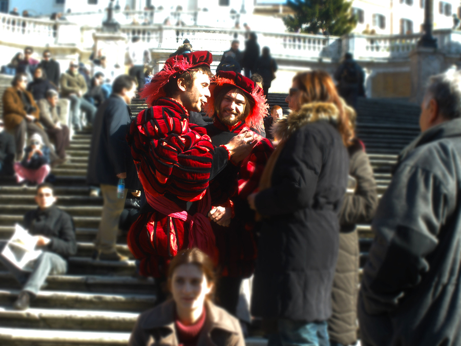 Piazza Spagnia en Roma Piazza Spagnia en Roma