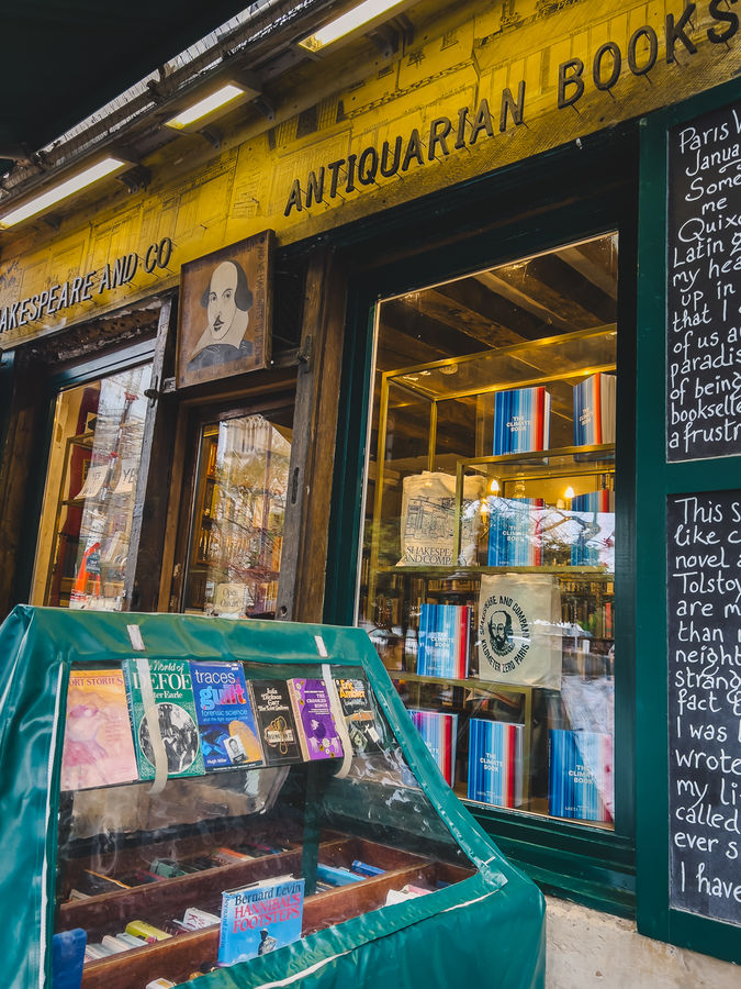 Shakespeare and company en París en 3 días