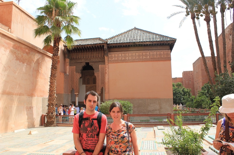 Tumbas saadies en Marrakech Tumbas saadies en Marrakech