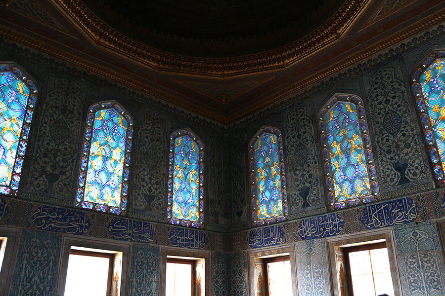 Vidrieras palacio Topkapi - Estambul