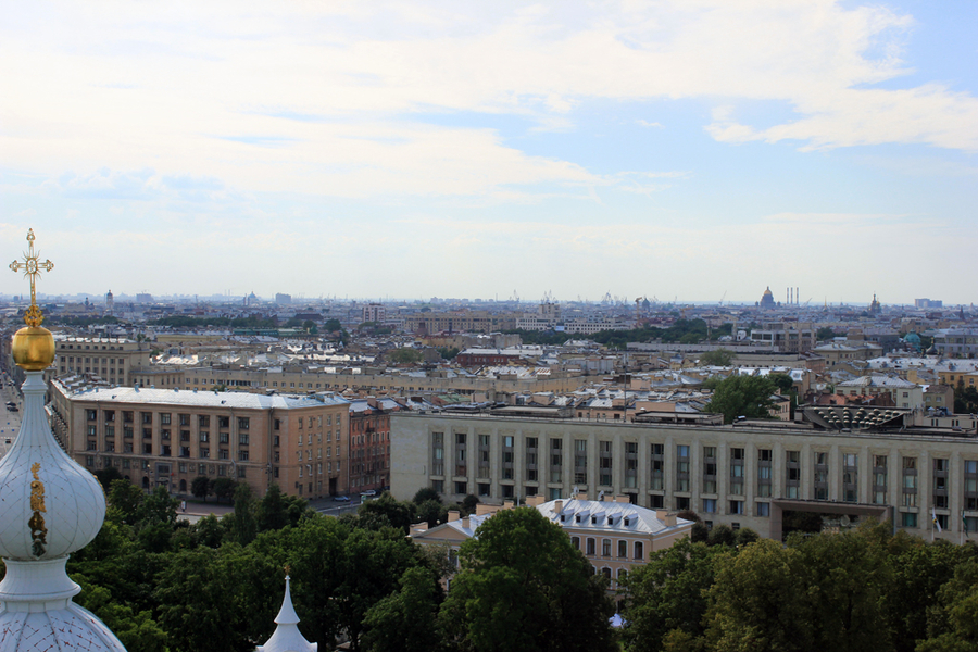 Vistas desde Smolny Vistas desde Smolny