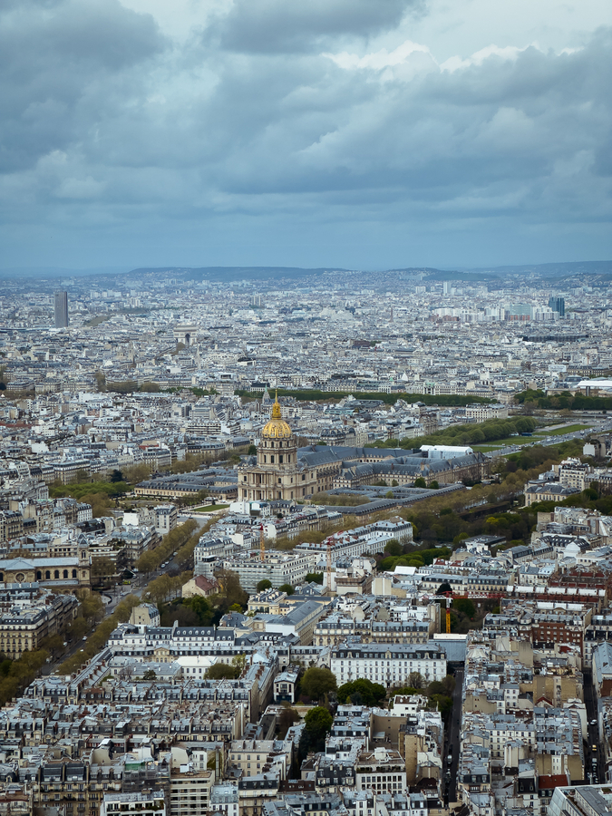 Vistas desde Montparnasse al visitar París en dos días